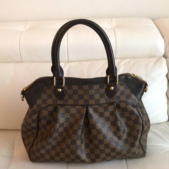 Louis Vuitton Trevi Damier Ebene Handbag GM size - Picture 2 of 15